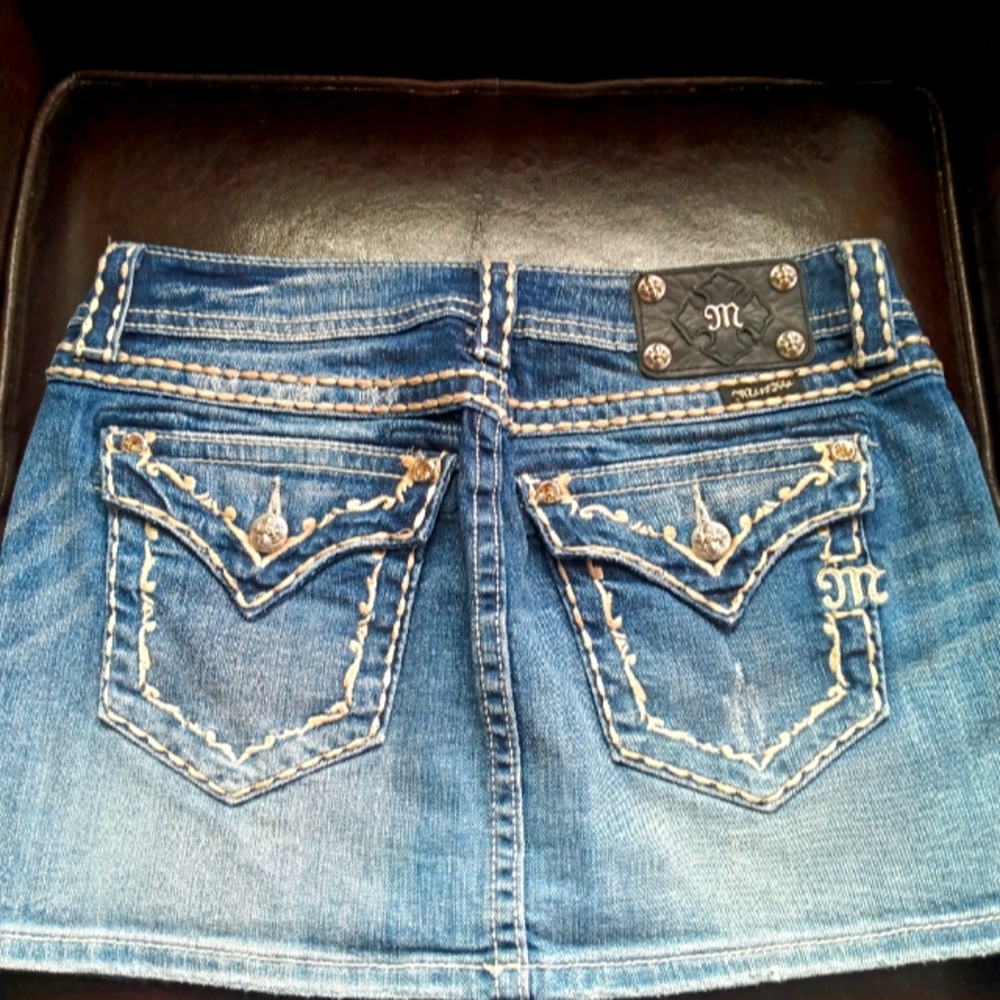 Miss Me Jeans Skirt